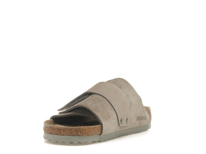 Birkenstock Kyoto Nubuck Suede Stone Coin