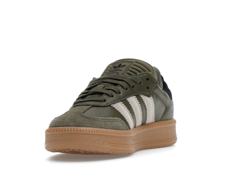 adidas Samba XLG Olive Strata Wonder Beige Gold Metallic