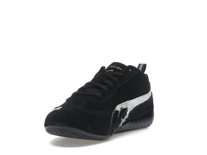 Balenciaga x Puma Speedcat Suede Distressed Black White