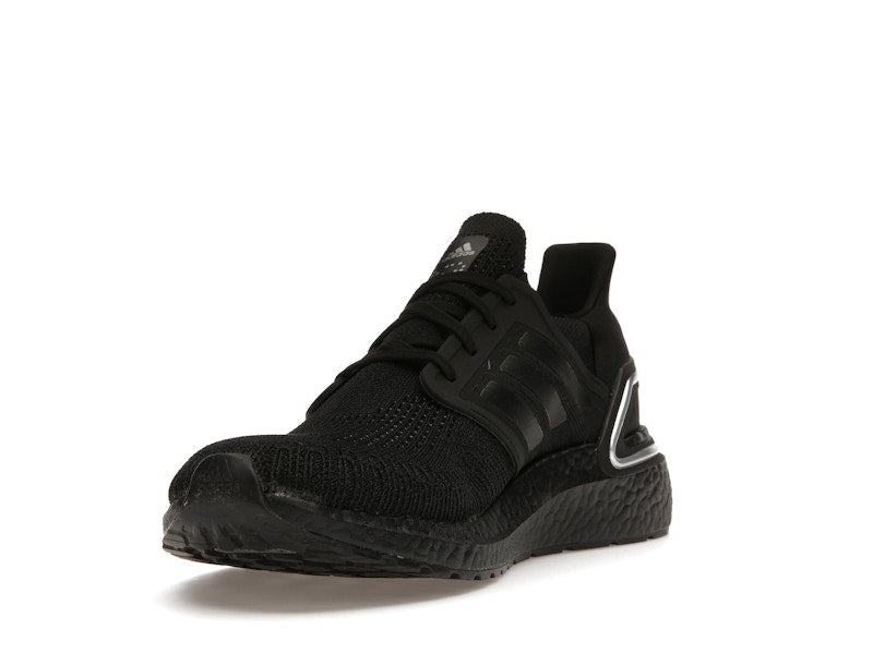 adidas Ultra Boost 20 Core Black Silver Metallic