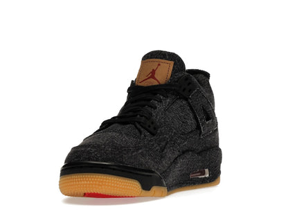 Jordan 4 Retro Levi's Black (GS) (Levi's Tag)