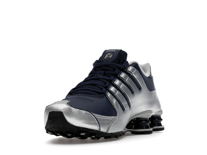 Nike Shox NZ Midnight Navy Metallic Silver