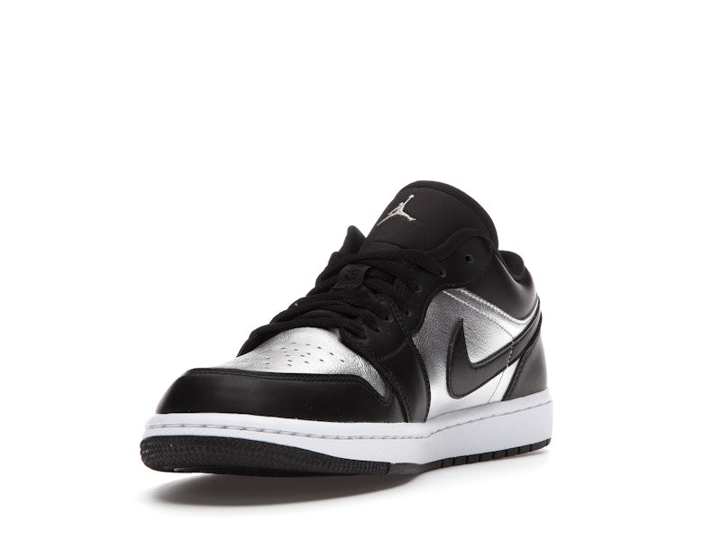 Jordan 1 Low SE Black Metallic Silver (Women's)