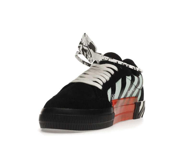 OFF-WHITE Vulc Low Black Blue Arrow