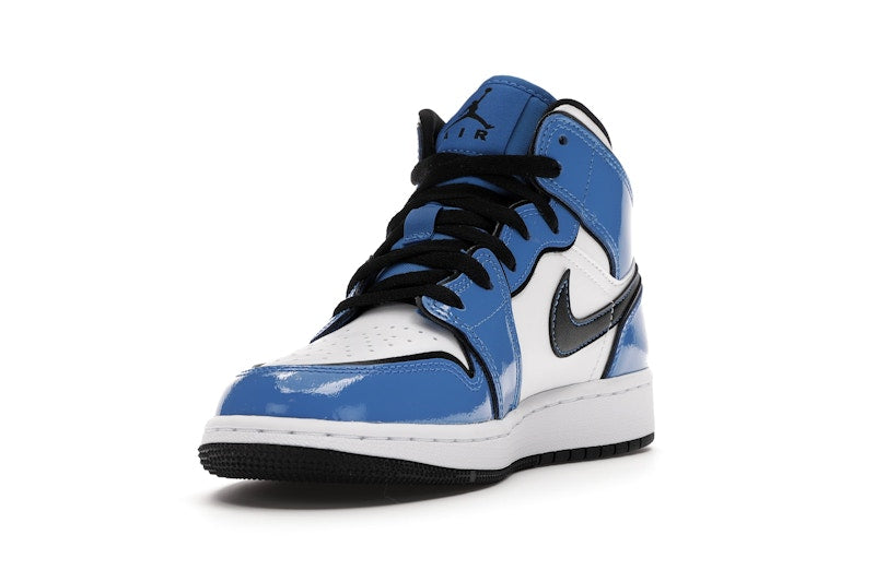 Jordan 1 Mid Signal Blue (GS)