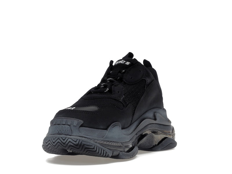 Balenciaga Triple S Clear Sole Black