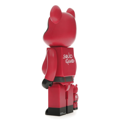 Bearbrick x Squid Game Guard (Triangle) 100% & 400% Set