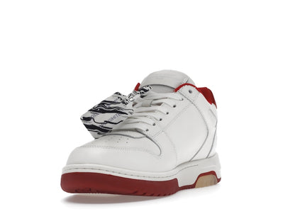 OFF-White Out of Office White Red