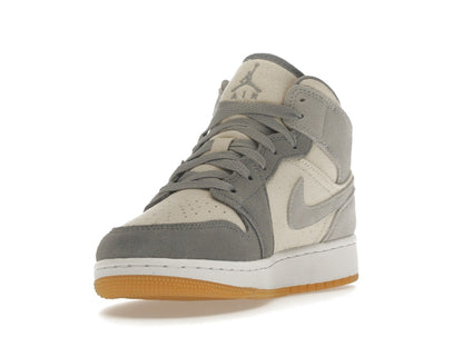 Jordan 1 Mid SE Coconut Milk Particle Grey (GS)