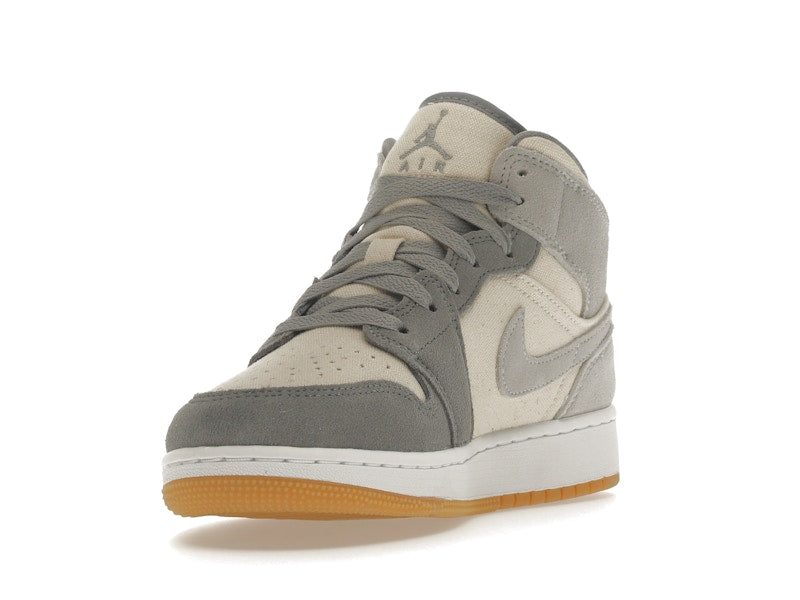Jordan 1 Mid SE Coconut Milk Particle Grey (GS)