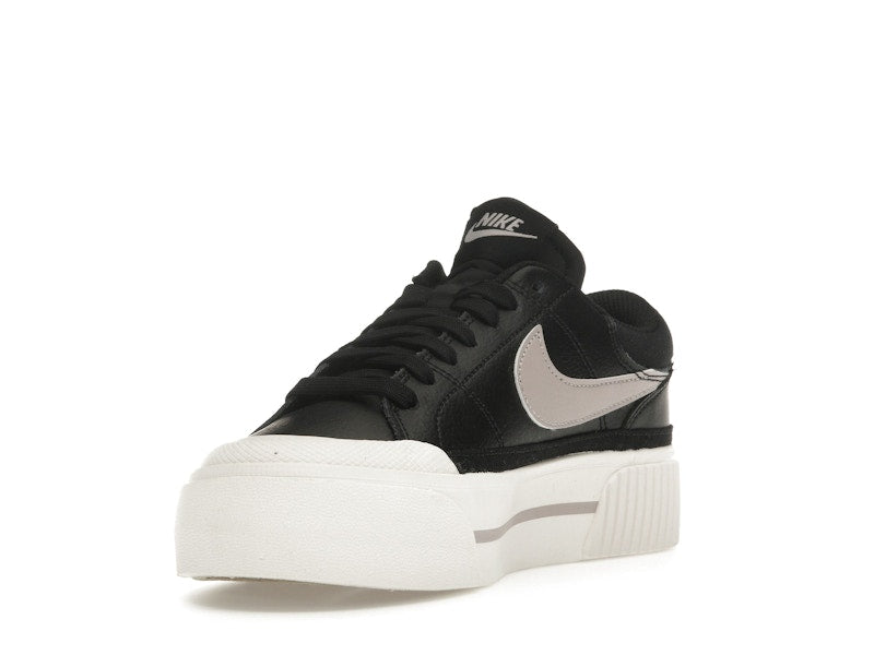 Nike Court Legacy Lift Black Sail Platinum Violet (Women's)