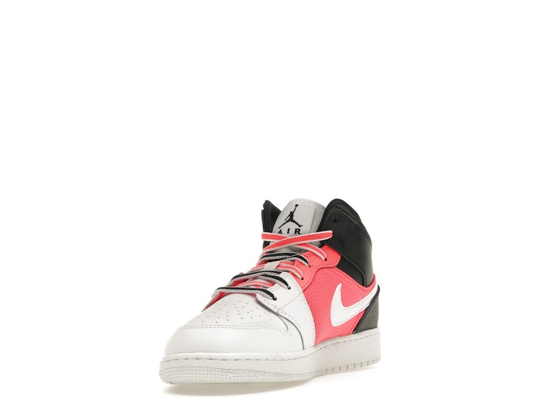 Jordan 1 Mid SE White Black Infrared (GS)