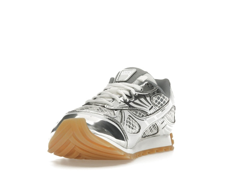 Bottega Veneta Orbit Silver White (Women's)