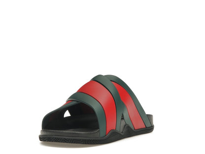 Gucci Web Slide Black Rubber