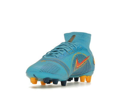 Nike Mercurial Superfly 8 Elite AG Chlorine Blue Laser Orange