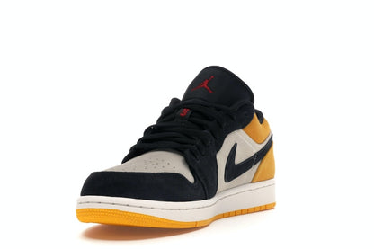 Jordan 1 Low Sail University Gold Black
