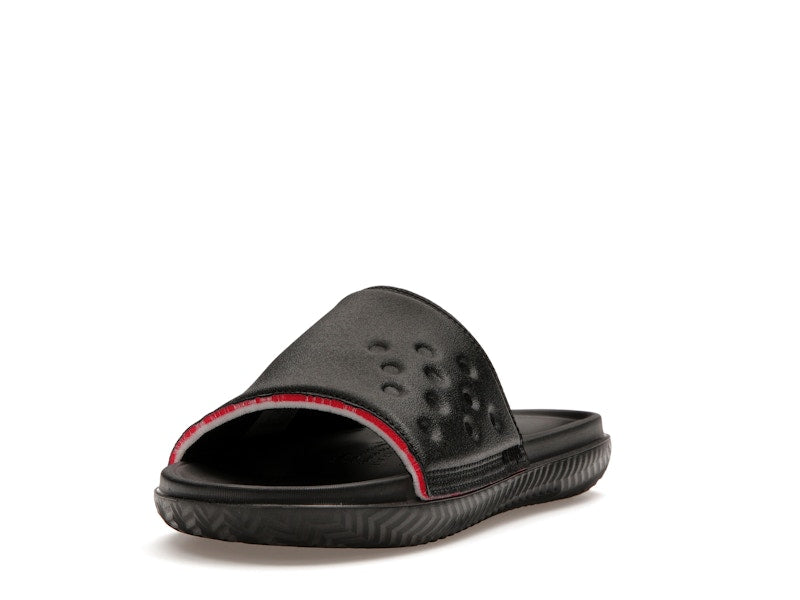 Jordan Play Slide Black University Red
