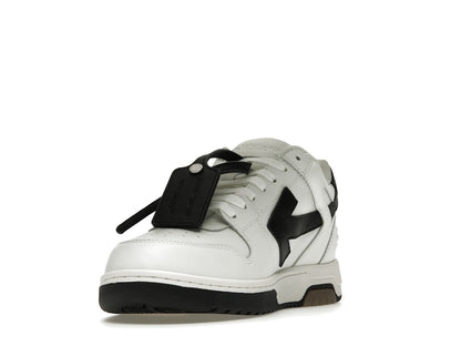 OFF-WHITE Out Of Office OOO 30 MM Low Tops Black White Blue