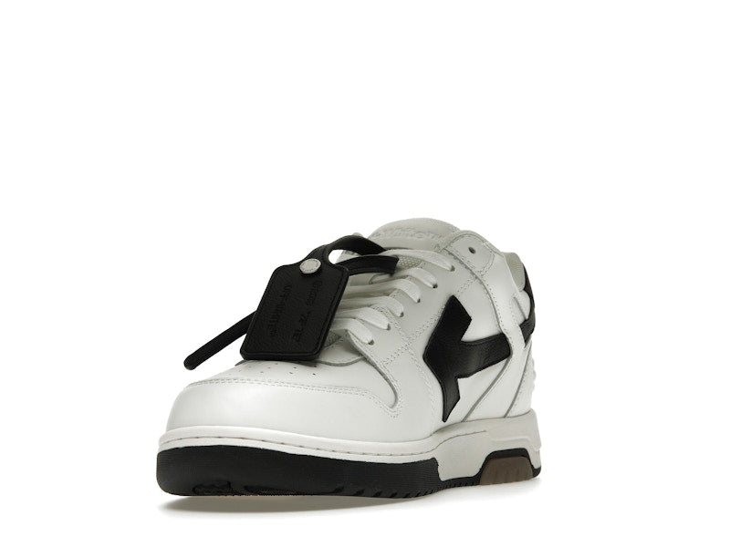 OFF-WHITE Out Of Office OOO 30 MM Low Tops Black White Blue