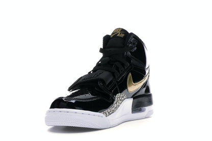 Jordan Legacy 312 Black Gold Patent