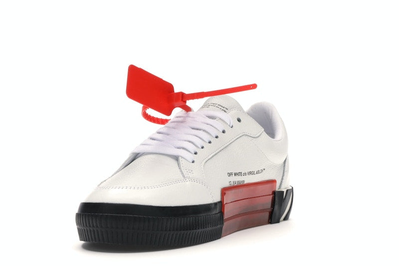 OFF-WHITE Vulc Low White Leather FW19