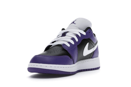 Jordan 1 Low Court Purple Black (GS)