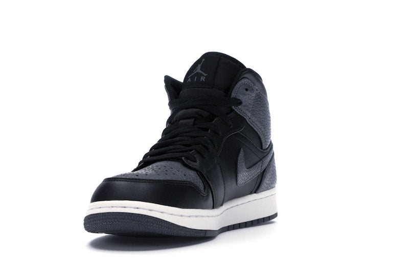 Jordan 1 Retro Mid Black Dark Grey