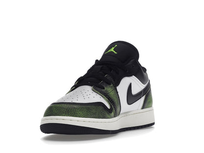 Jordan 1 Low Wear Away Electric Green (GS)