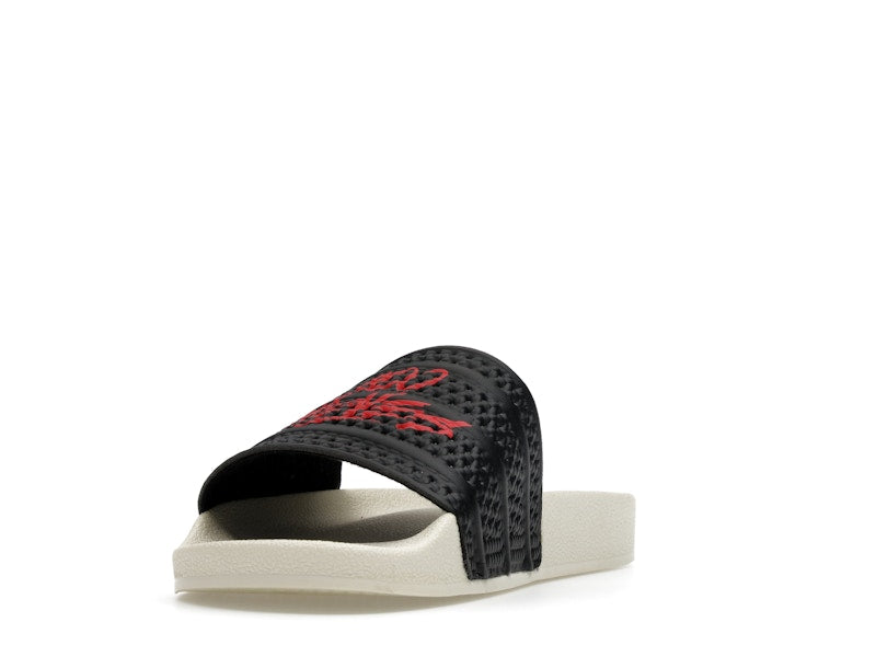 adidas Adilette Slides 100 Thieves Black Red