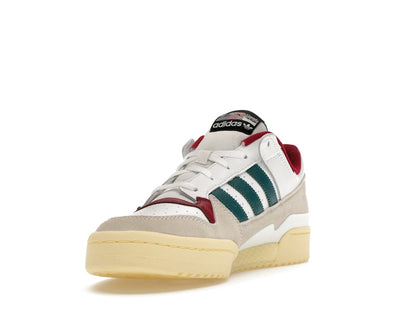 adidas Forum Low White Teal Burgundy