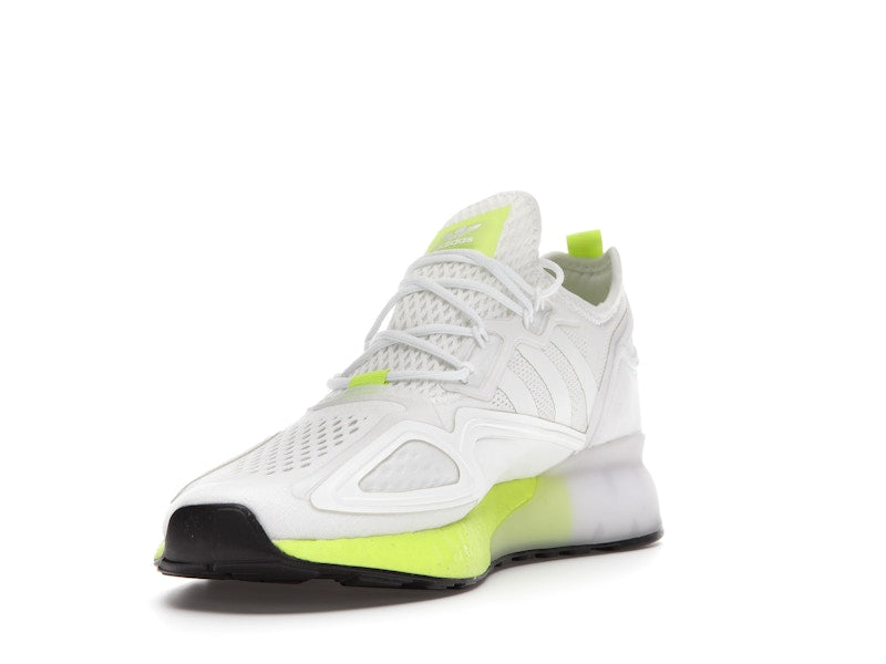 adidas ZX 2K Boost Cloud White Solar Yellow