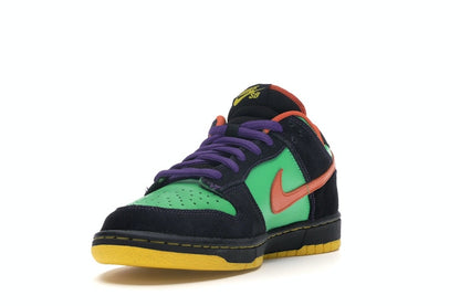 Nike SB Dunk Low Green Spark Hoop Orange