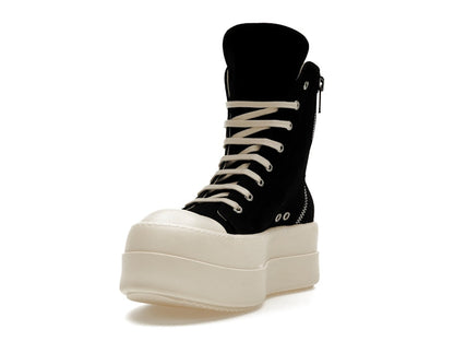Rick Owens DRKSHDW Mega Bumper Canvas Sneaks Black Milk