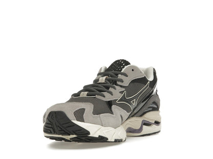 Mizuno Wave Rider 10 Dark Grey Lime Yellow