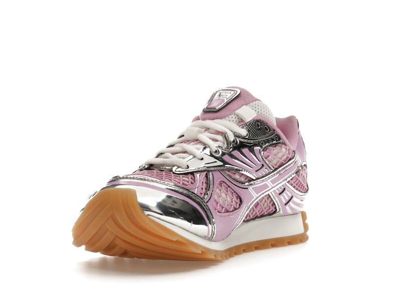 Bottega Veneta Orbit Gloss Silver (Women's)