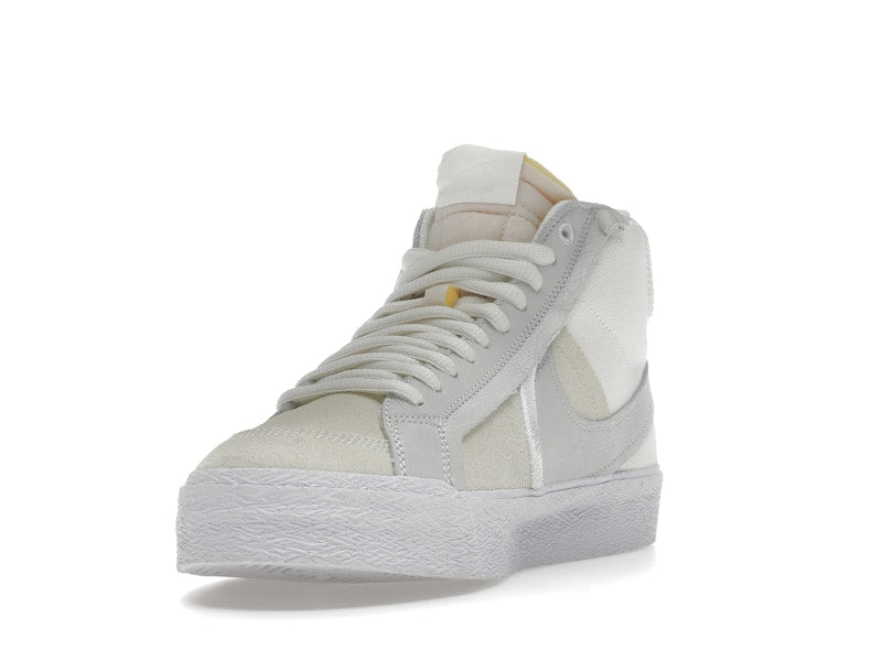 Nike SB Blazer Mid Warning Label Summit White