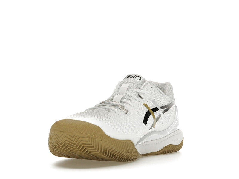 ASICS Gel-Resolution 9 Clay BOSS Matteo Berrettini White Camel