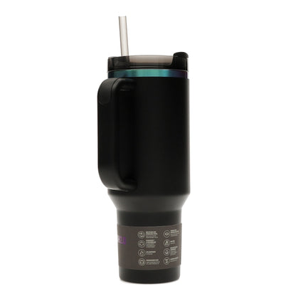 Stanley The Black Chroma Collection Flowstate Quencher 40oz Tumbler Black Chroma