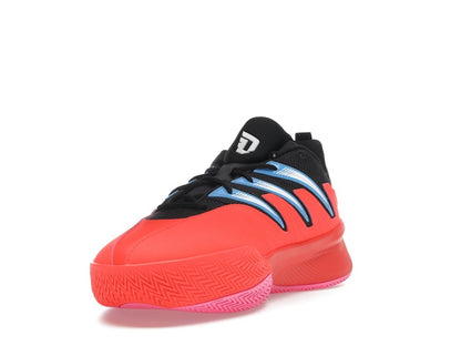 adidas Dame Certified 3 Low Solar Red Core Black Cloud White