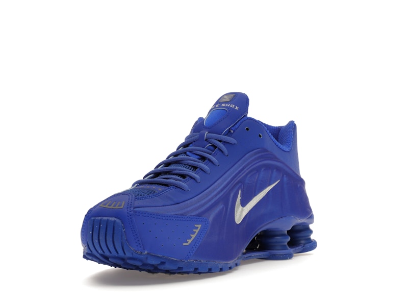 Nike Shox R4 Racer Blue Metallic Silver (Women's)
