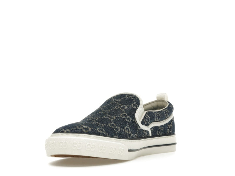 Gucci Tennis 1977 Slip On Denim