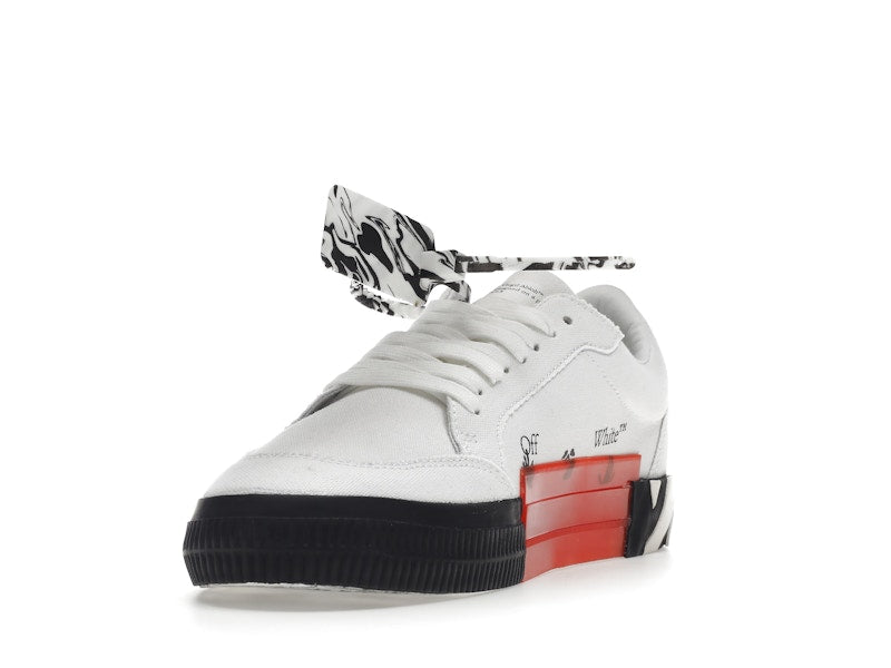 OFF-WHITE Vulcanized Low Canvas White Black