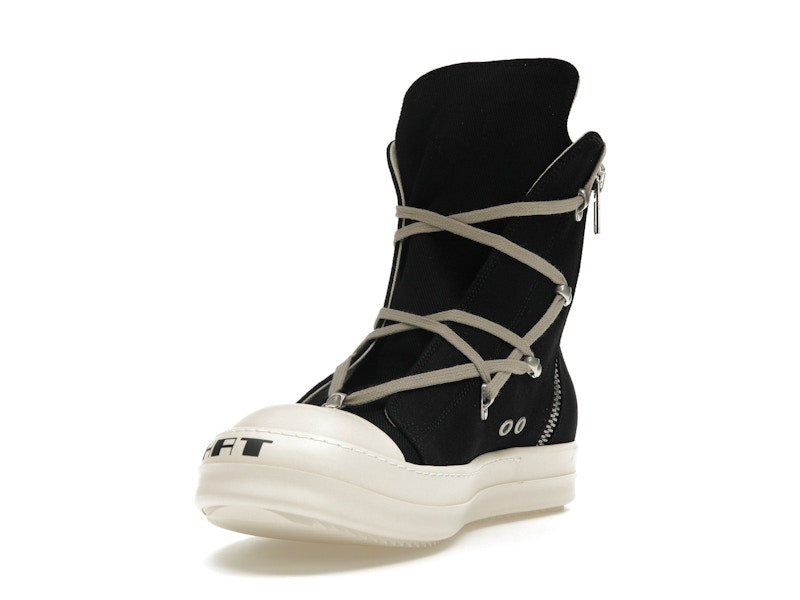 Rick Owens DRKSHDW Hexa High Black Milk