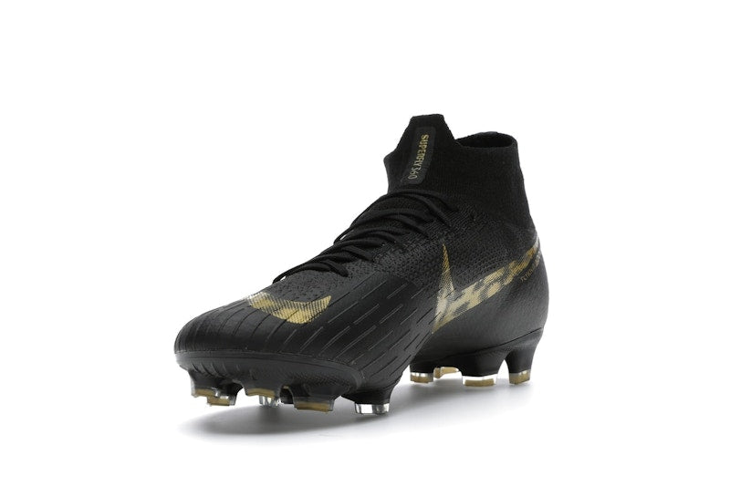 Nike Mercurial Superfly 6 Elite FG Black Metallic Gold