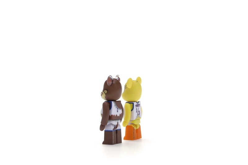 Bearbrick Space Jam Tweety & Tasmanian Devil 2 Pack 100% Multi