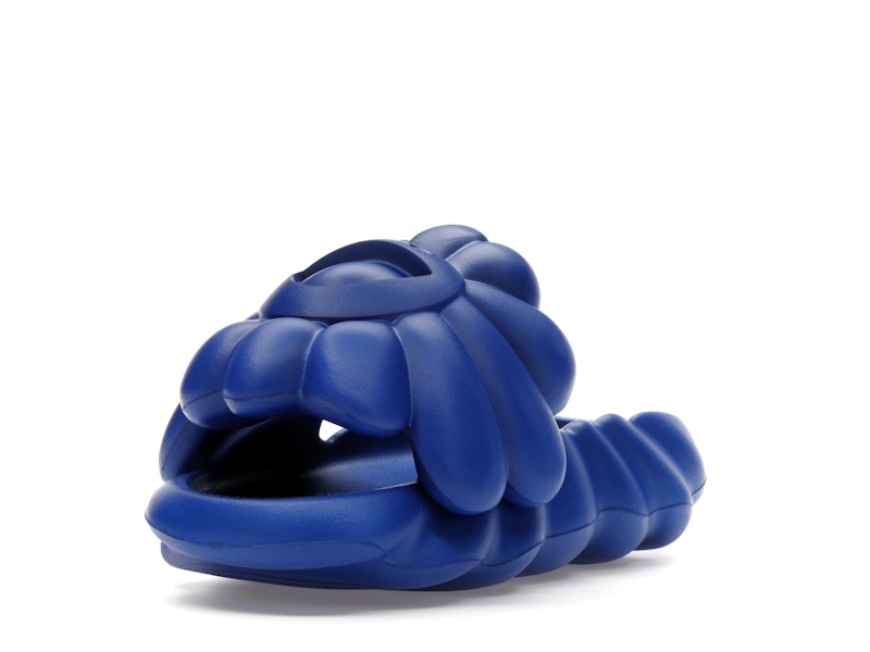 Takashi Murakami Ohana Full-Bloom Slide Lapis Blue