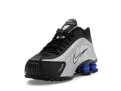 Nike Shox R4 Metallic Silver Black Racer Blue (Women's)