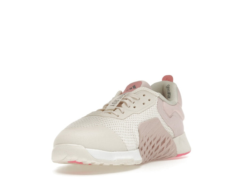 adidas Dropset 3 Chalk White Iron Metallic Semi Pink Spark (Women's)