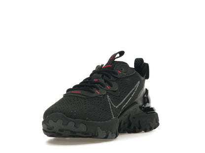 Nike React Vision Black Grey Swoosh
