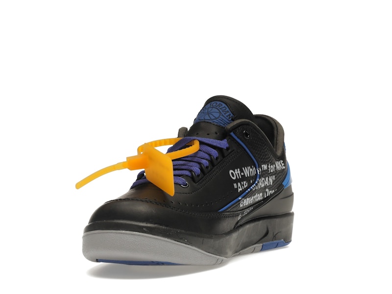 Jordan 2 Retro Low SP Off-White Black Blue